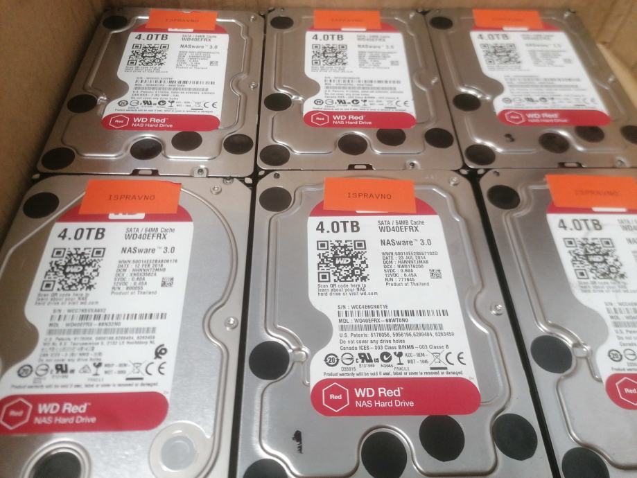 HDD WD RED 4TB 3.5"