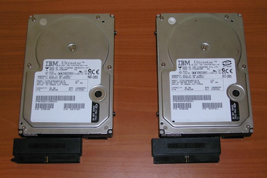 IBM UltraStar 73LZX 36.7 GB, 10000 RPM,3.5" (IC35L036UWD210)