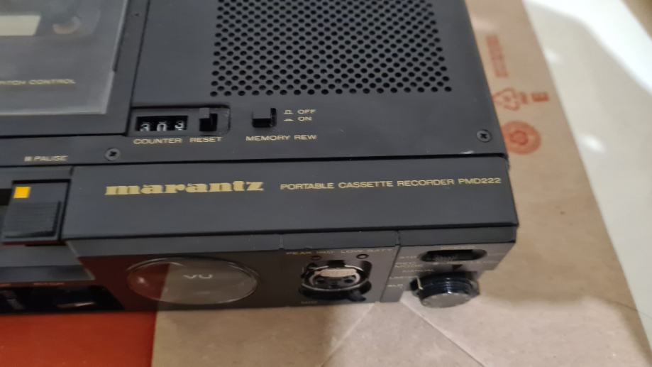 Marantz portable cassette recorder PMD222