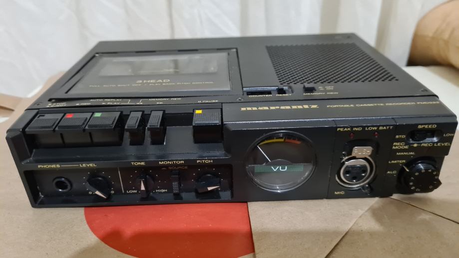 Marantz portable cassette recorder PMD222