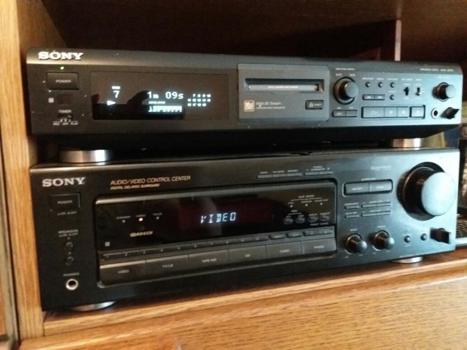 Sony Minidisc deck MDSJE510