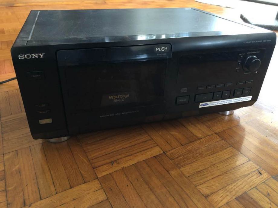 Sony  cd player cdp cx-55