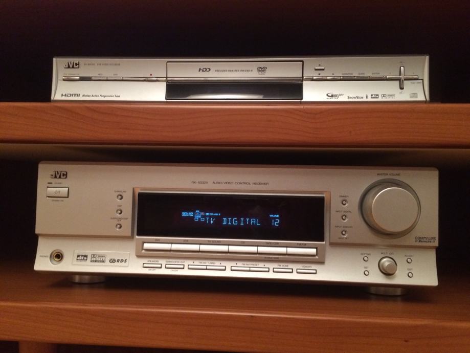 AV Reciver JVC RX-5032V srebrni