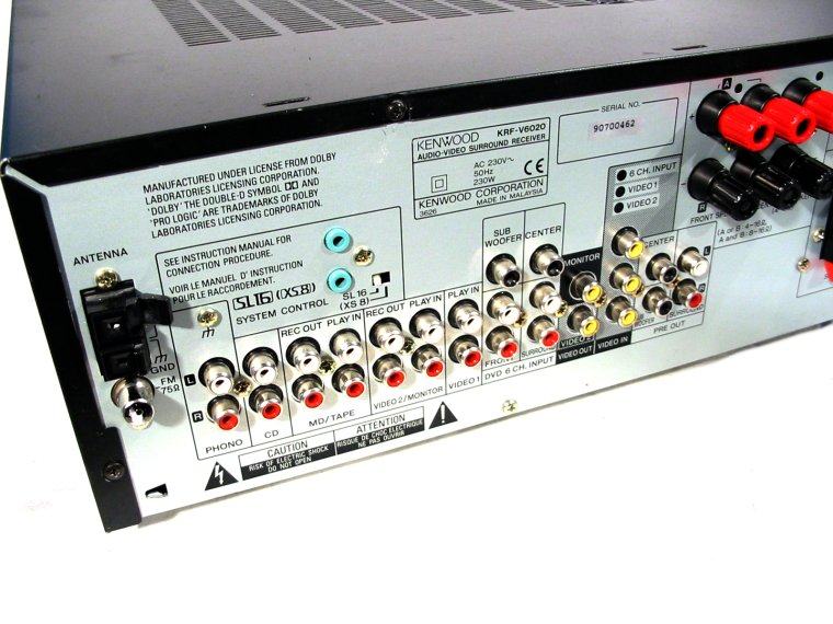 Kenwood - KRF-V6020 [Audio Video Surround Receiver] -VŽ