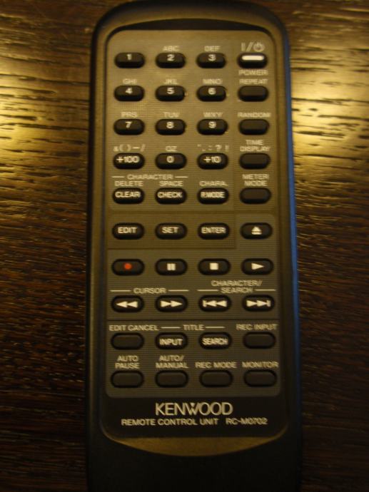 KENWOOD MINIDISC RECORDER DM9090