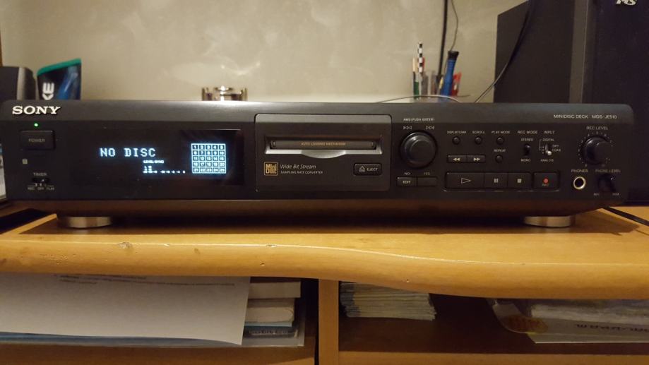 Minidisc Deck SONY MDSJE510 PRODAJEM POVOLJNOO!!