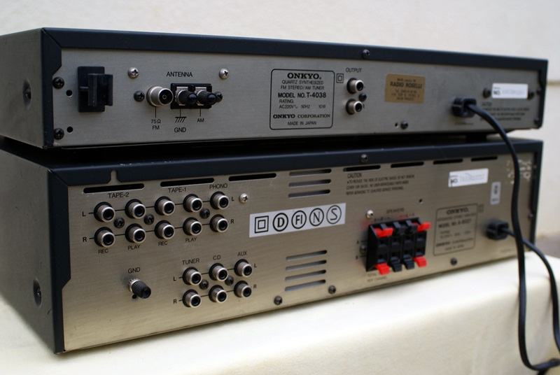 Ampli Stéréo Intégré Onkyo A-8027 - Noir - Occasion Bon état