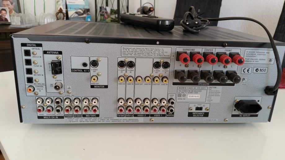 receiver Sony STR DE875