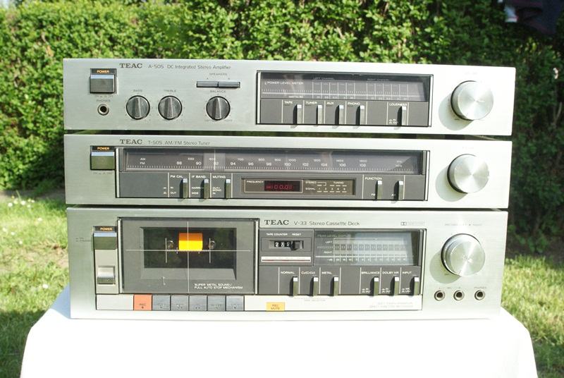Amplificateur Vintage TEAC A-505 - Japon Années 80 - Testé Fonctionne