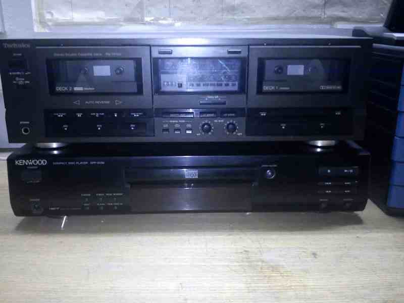 Technics DECK RSTR 165 i Kenwood CD player DPF 2030