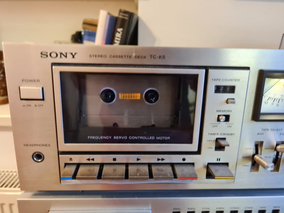 Sony TCK5 Stereo Cassette Deck