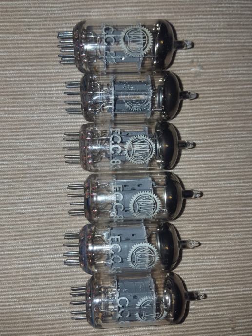 Valvo Ecc81, Ecc82, Ecc83 / cijevi rabljene