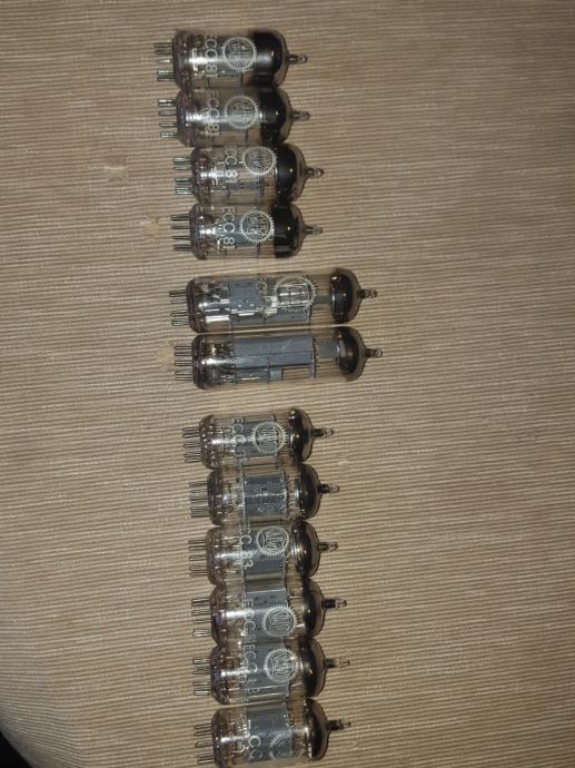 Valvo Ecc81, Ecc82, Ecc83 / cijevi rabljene