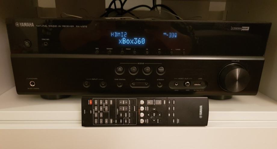 Yamaha receiver RX-V373 Black