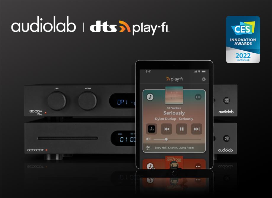 AUDIOLAB 6000A PLAY POJAČALO S WIRELESS AUDIO STREAMING PLAYEROM