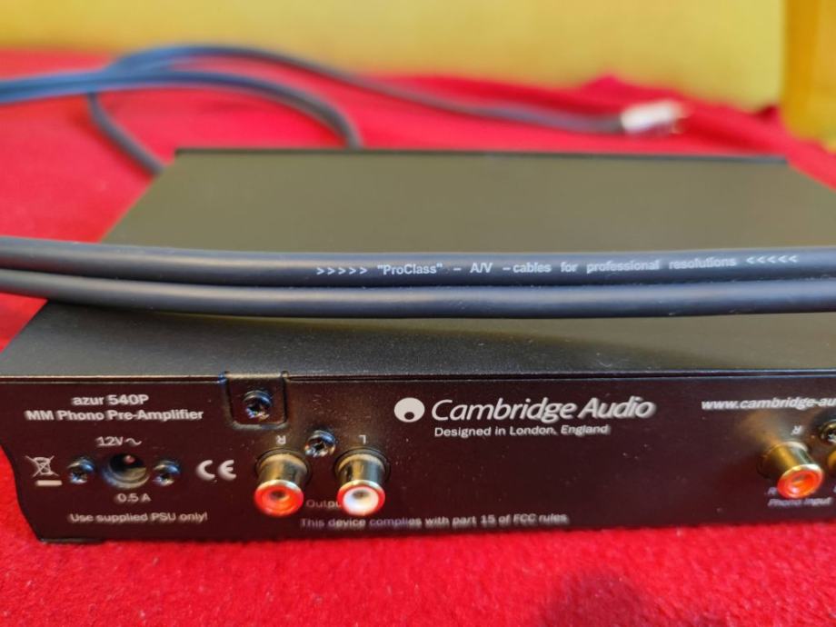 CAMBRIDGE AUDIO AZUR 540P MM gramofonsko pretpojačalo