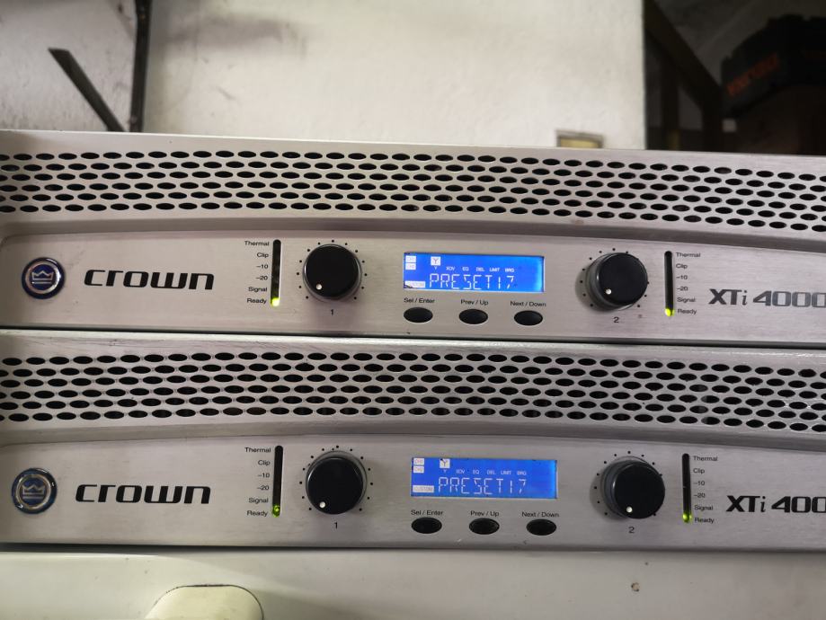 Crown XTi 4000 dva pojacala pojacalo snage