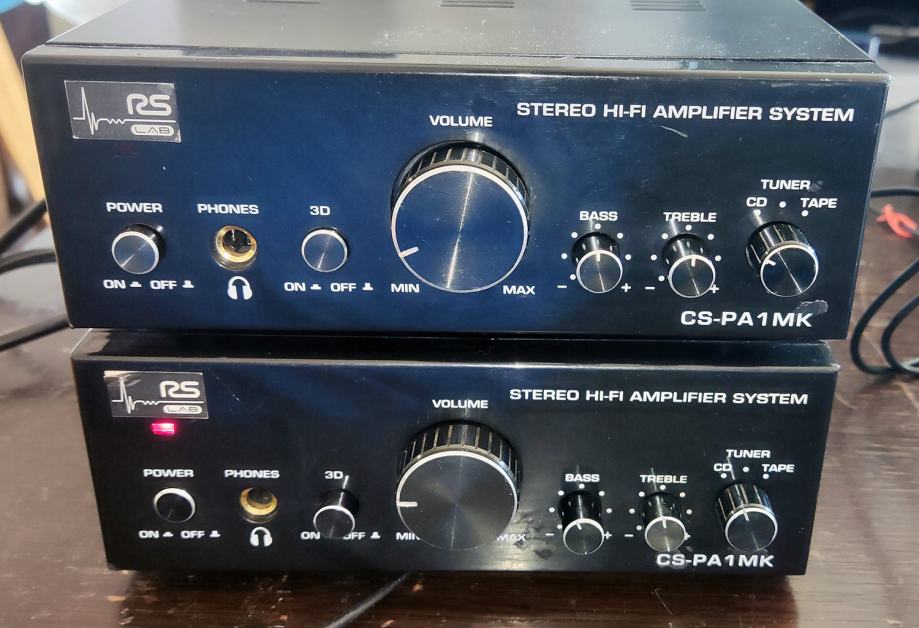 Dynavox CS-PA1 MK II - Mini Amplificador estéreo para Control de Graves