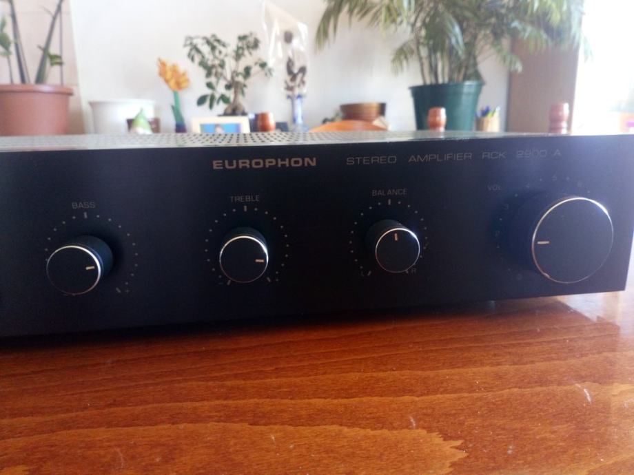 EUROPHON STEREO AMPLIFIER RCK 2900 A+ tuner