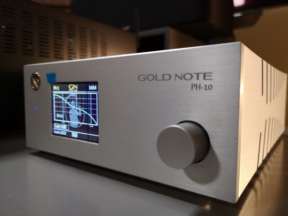Gold Note PH-10 Phono Stage - Silver