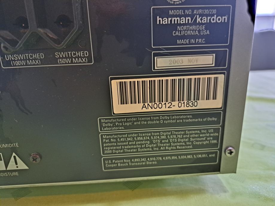 Harman/Kardon AVR 130/230