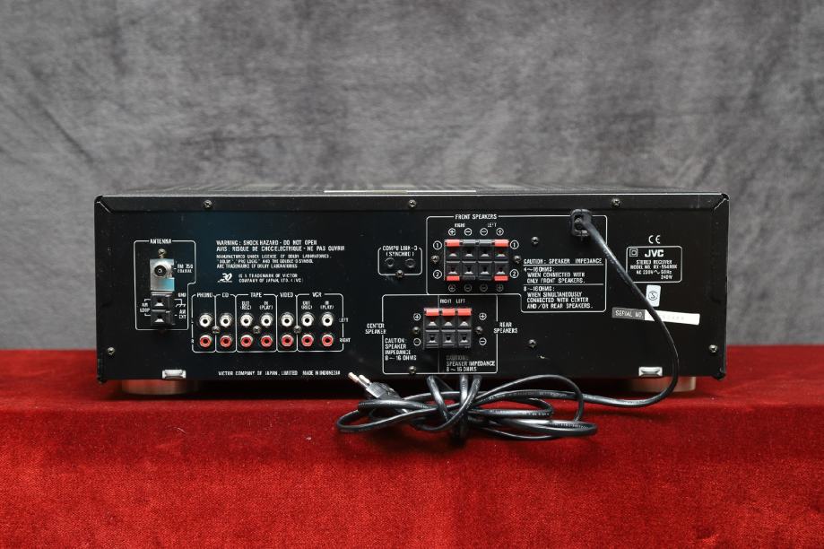 JVC RX554R receiver i JVC XLV120 CD player