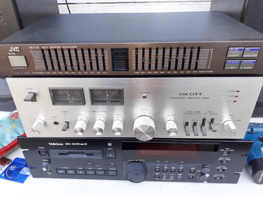 JVC SEA 33 GRAPHIC EQUALIZER
