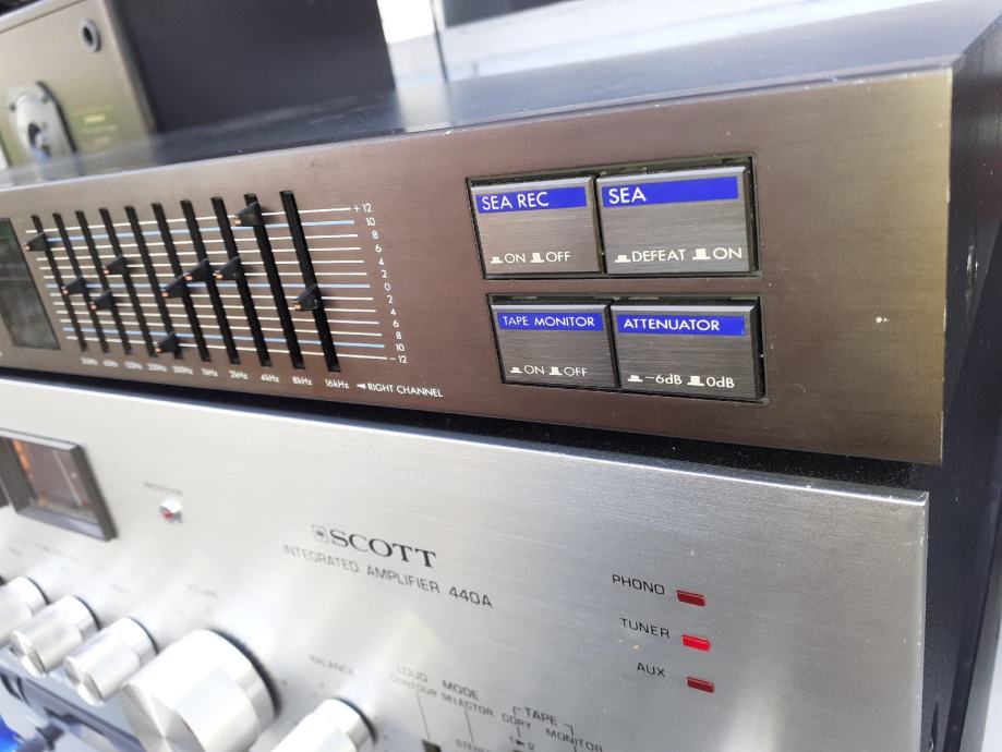 JVC SEA 33 GRAPHIC EQUALIZER