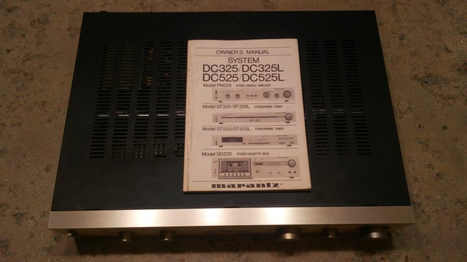 Ampli Marantz PM-225 En Panne – Idéal Pour Réparation Ou Pièces Détachées