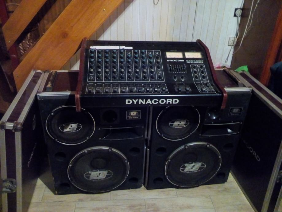 Mixeta 1040 Dynacord  i 2 zvučne kutije original model CS51S