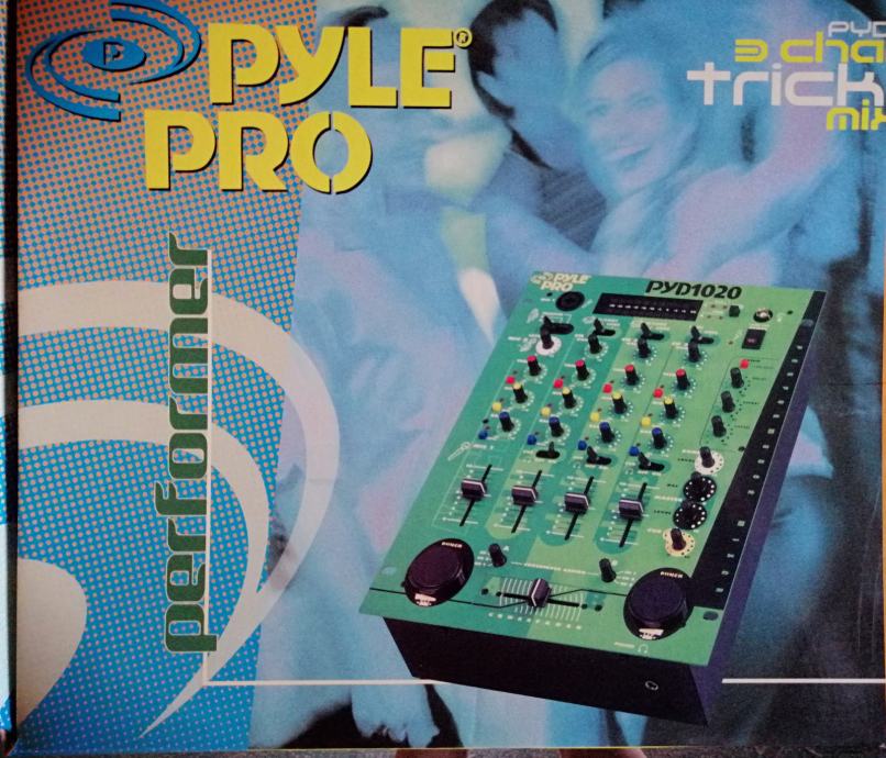 PYLE PRO® PYD1020 CHANNEL TRICK MIXER USA NA STANJU JOS JEDAN