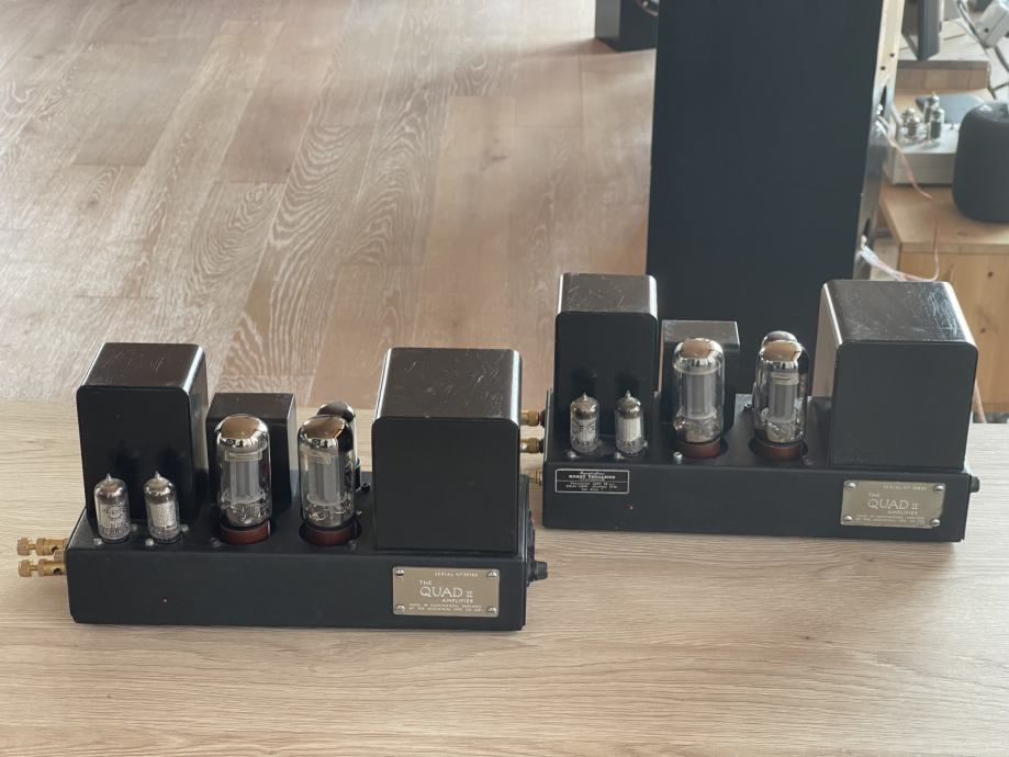 Quad II monoblok cijevna pojačala Quad II monoblock valve Amplifiers