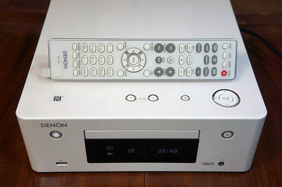 Denon HiFi Network Recevier/CDplayer RCDN9 CEOL, white