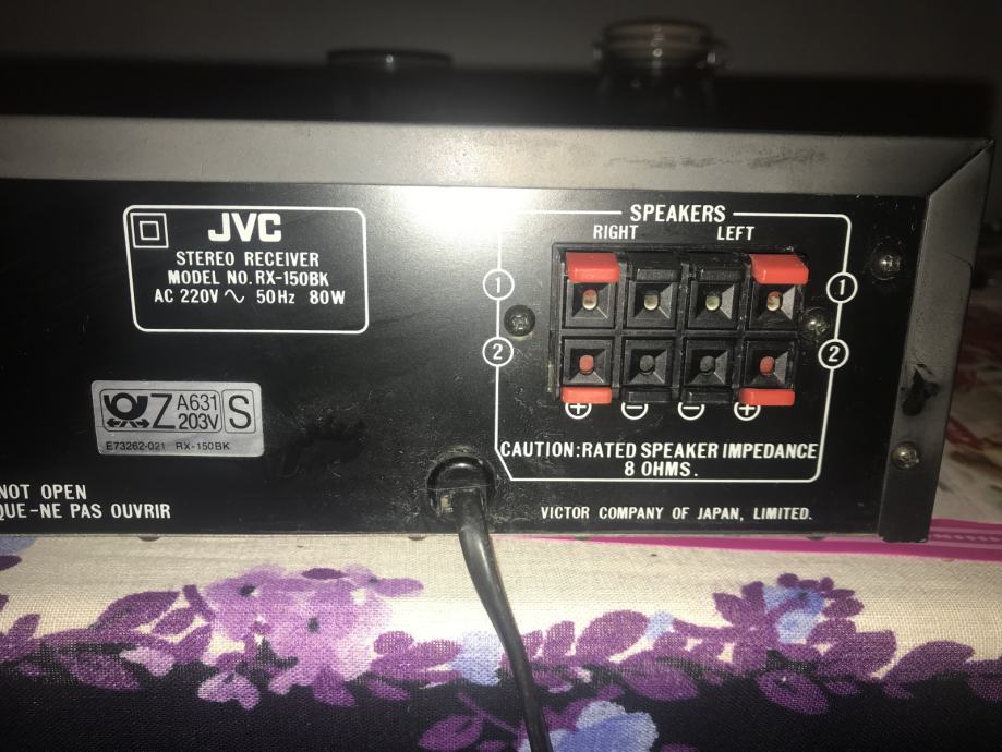 JVC RX-150 receiver pojacalo
