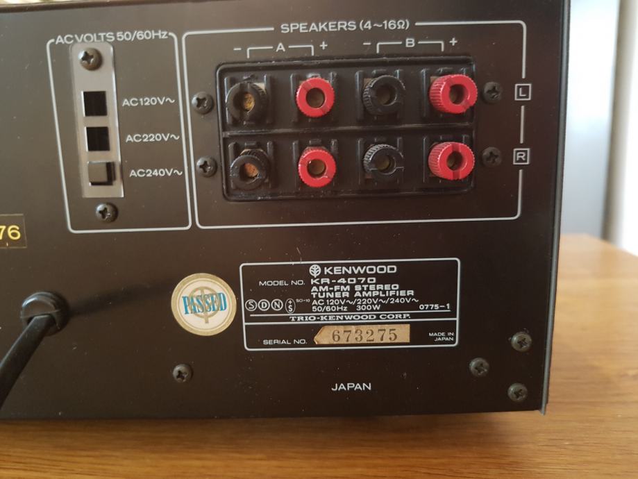 Kenwood kr 4070+++vintage receiver