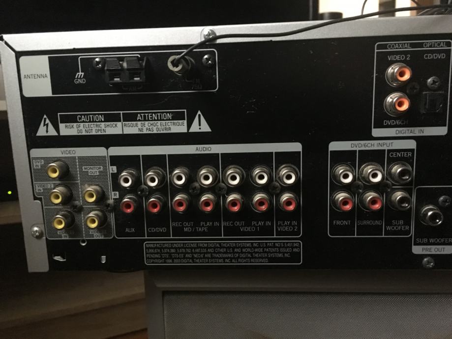 KENWOOD KRF-V5100D Receiver + SubWoofer