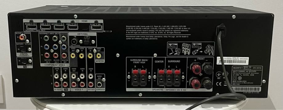 thumbnail image 2 of Neue RM-AAU106 Für Sony AV-Receiver Fernbedienung STR-DH720 STR-DH720HP STR-DH83 2 of 12