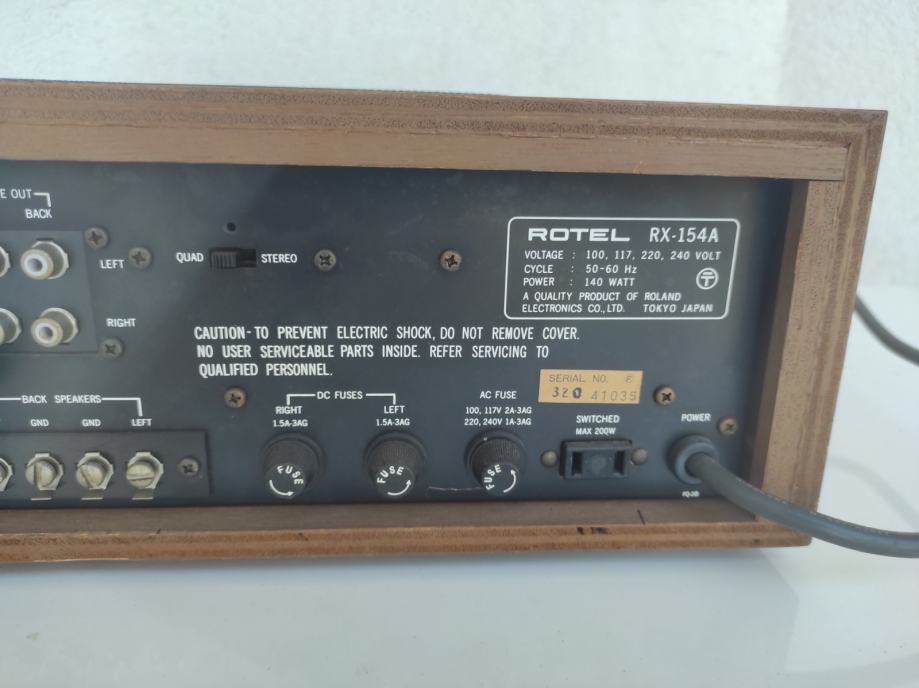 Rx154 Router Rotel RX-154A