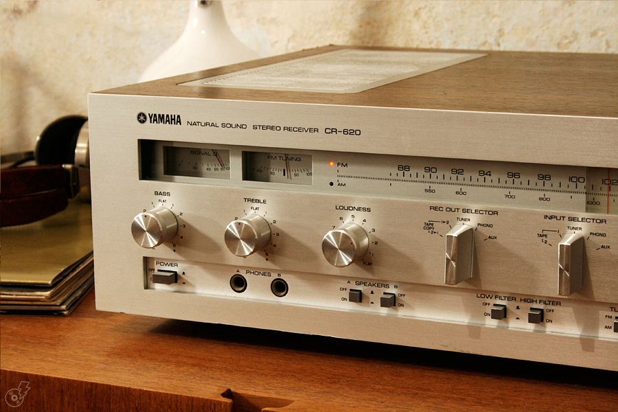Yamaha Natural Sound CR-620 vintage receiver - Orig. manual - Mint