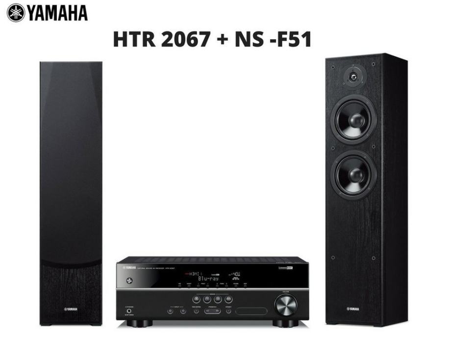 Yamaha receiver HTR-2067 sa zvučnicima NS-F51