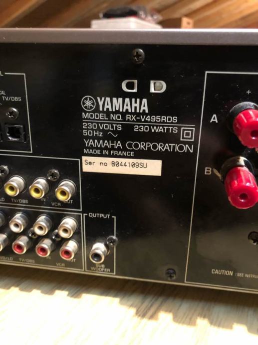 Yamaha receiver