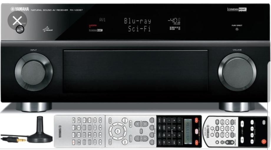 Yamaha resiver RXV 2067
