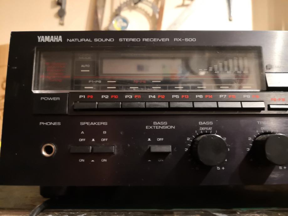Yamaha Rx500a Yamaha RX-500 Receiver