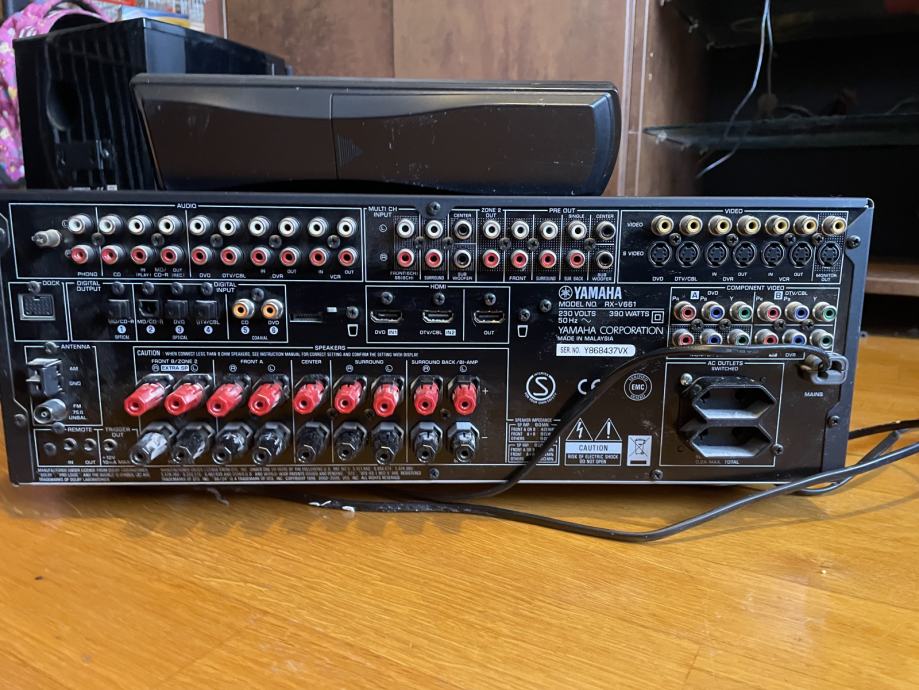 Yamaha RXV661 receiver
