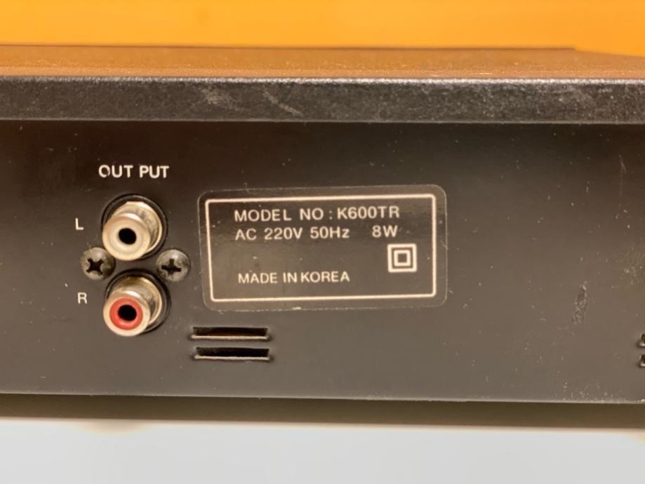 FM tuner Samsung K600TR