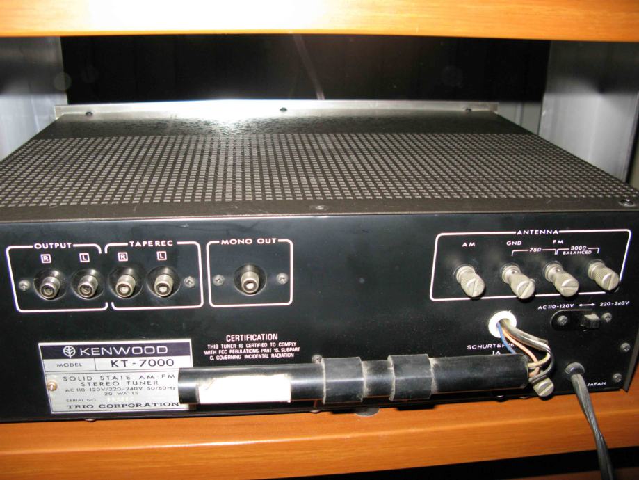 Tuner Kenwood KT 7000