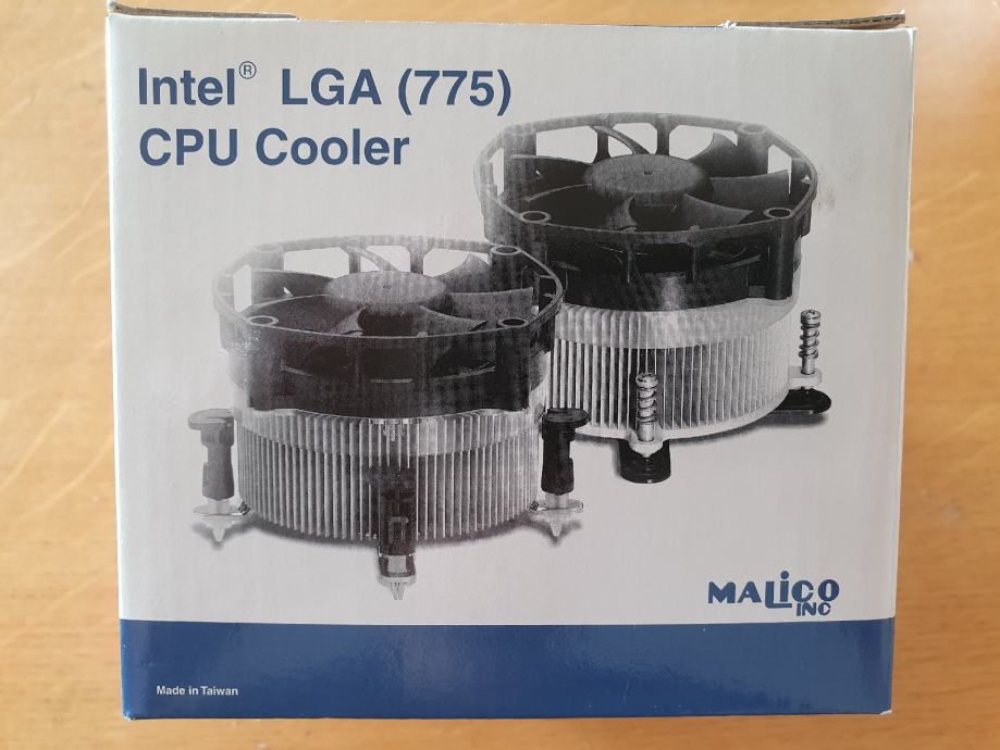 hladnjak s ventilatorom za procesor - LGA 775