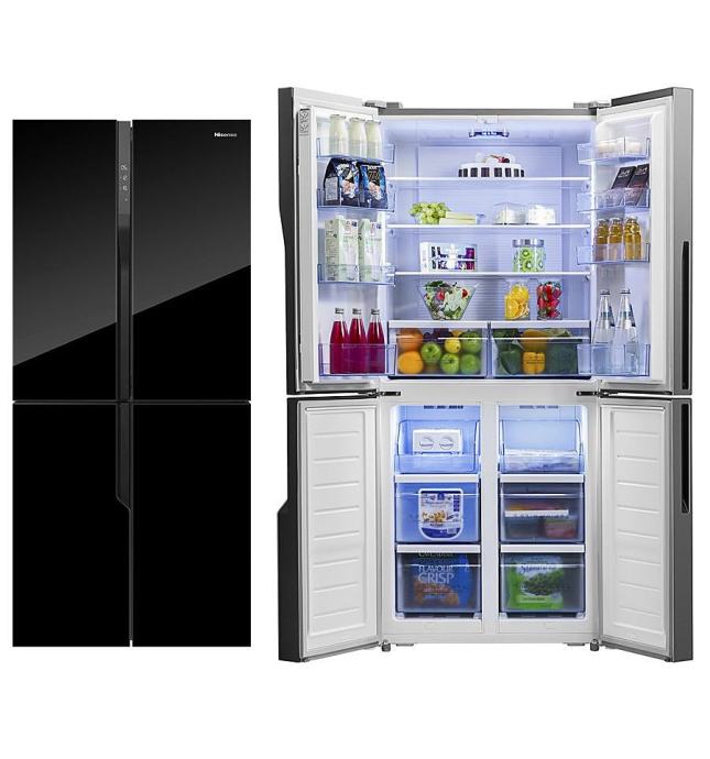 Kombinirani sidebyside hladnjak HISENSE RQ562N4GB1, NOVO
