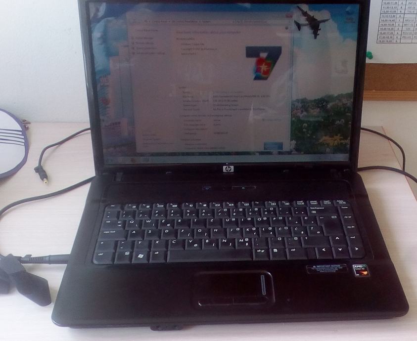 HP 6735s Laptop Turion x2 RM70,15,4,HD3200, 3GB RAM,160GB, nova bat.