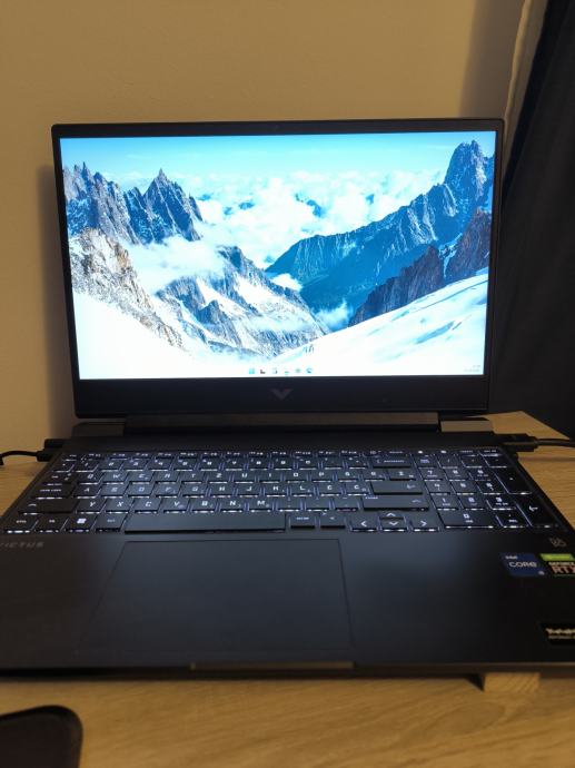 HP Victus 15 - gaming laptop i5 - 12.gen, 144 Hz, 16 GB RAM, RTX 3050